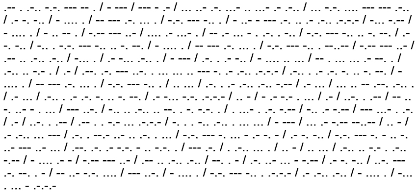 Morse Code And Phonetic Code Chart OTA Survival School